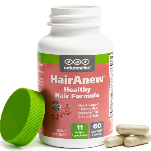 naturenetics HairAnew Hair Growth Vitamins for Thicker Stronger Hair| Works f...