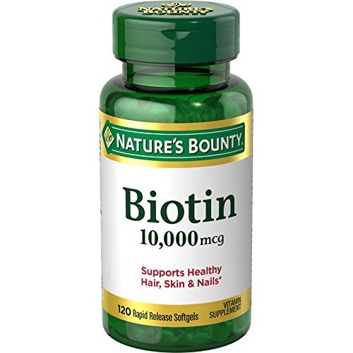 Biotin by Nature's Bounty, Vitamin Supplement, Supports Metabolism for Energy...