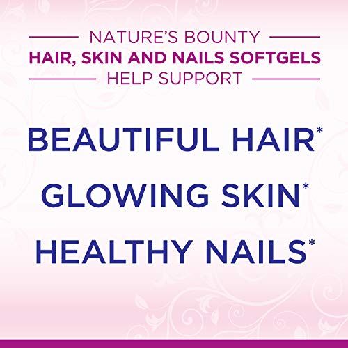 Extra Strength Hair Skin and Nails Vitamins by Nature's Bounty Optimal Soluti...
