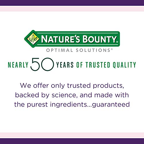 Nature's Bounty Optimal Solutions Advanced Hair, Skin & Nails Gummies, Strawb...