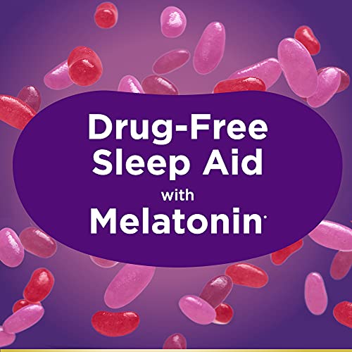 Nature's Bounty Sleep Aid Jelly Beans with Melatonin, Mixed Berry Flavor, 120...