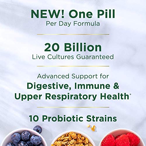 Nature's Bounty Ultra Strength Probiotic 10, Support for Digestive, Immune an...