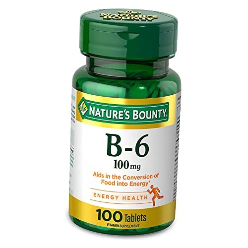 Vitamin B6 by Nature's Bounty, Vitamin Supplement, Supports Energy Metabolism...