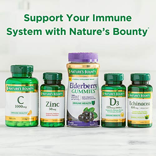 Vitamin C + Zinc by Nature's Bounty, Vitamin Supplement, Supports Immune Heal...