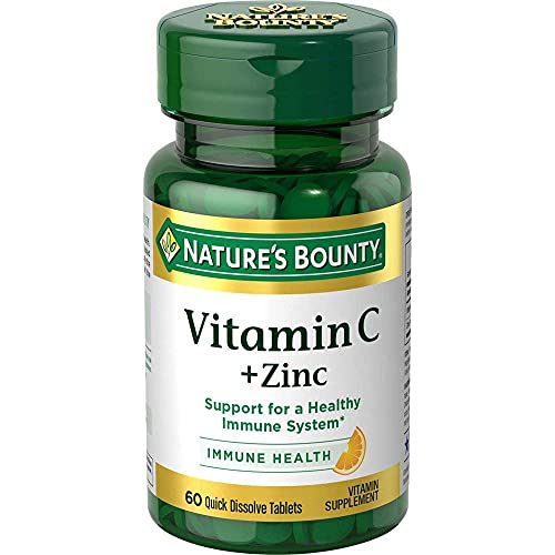 Vitamin C + Zinc by Nature's Bounty, Vitamin Supplement, Supports Immune Heal...