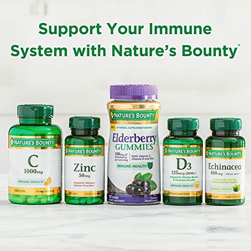 Vitamin D by Nature’s Bounty for Immune Support. Vitamin D Provides Immune Su...