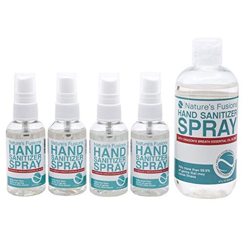 Hand Sanitizer Spray (Dragon's Breath, 4 Pack)