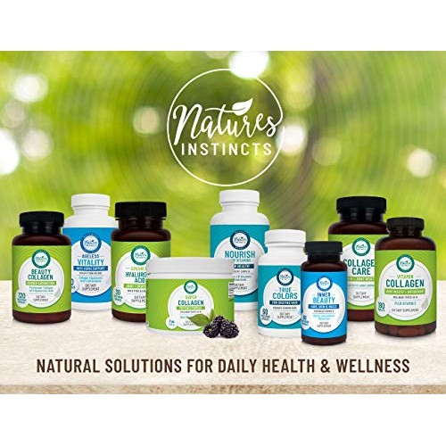 Natures Instincts True Colors Supplement for Graying Hair with Folate, Biotin...