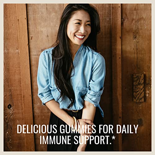 Nature’s Way Sambucus Elderberry Gummies, Immune Support Gummies*, Black Elde...