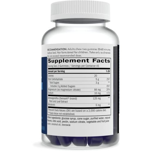 Nature’s Way Sleep Well Sleep Gummies for Adults*, Sleep Aid*, Melatonin Gumm...