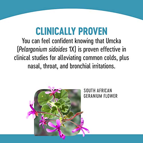 Nature's Way Umcka ColdCare Soothing Hot Drink Mix, Feel Better Faster, Clini...