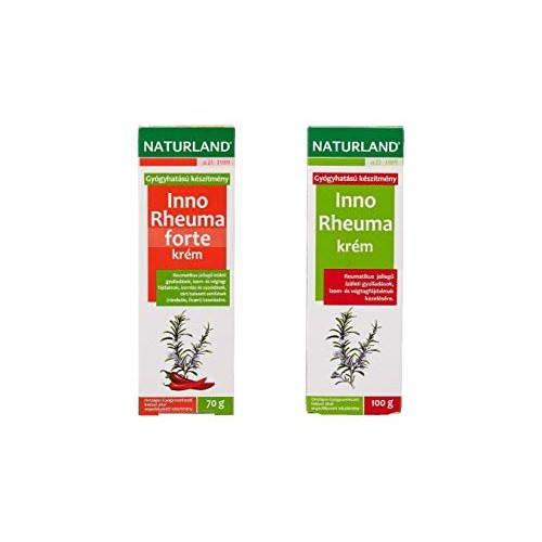 Naturland Inno Rheuma Creme 70g & Inno Forte Cream 100g Salbe Krem