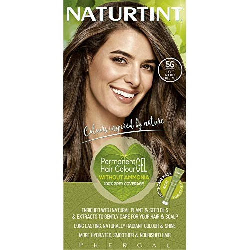 Naturtint Hair Color Permanent, 5G Light Golden Chestnut, 5.28 Ounce