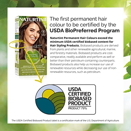 Naturtint Hair Color Permanent, 5G Light Golden Chestnut, 5.28 Ounce