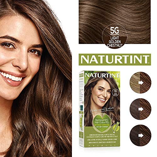 Naturtint Hair Color Permanent, 5G Light Golden Chestnut, 5.28 Ounce