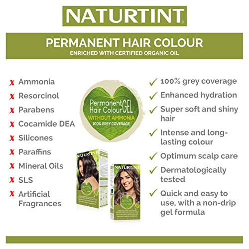 Naturtint Hair Color Permanent, 5G Light Golden Chestnut, 5.28 Ounce