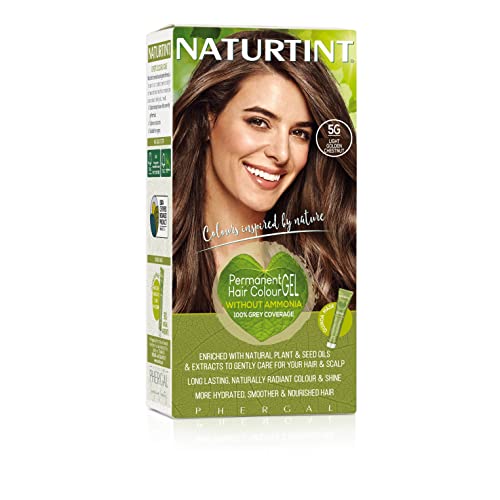 Naturtint Hair Color Permanent, 5G Light Golden Chestnut, 5.28 Ounce