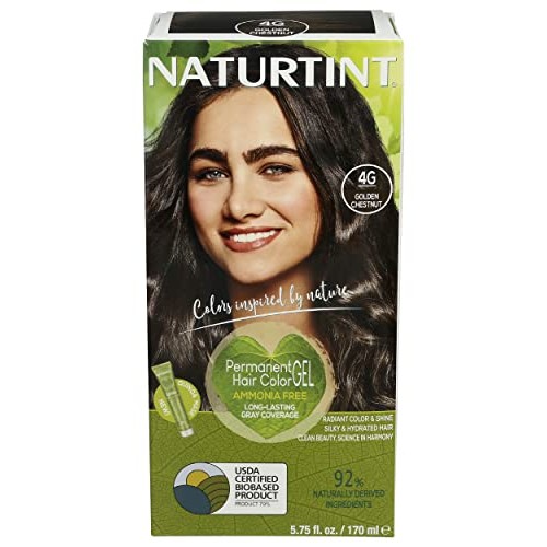 Naturtint, Hair Color Permanent Golden Chestnut 4G, 5.6 Fl Oz