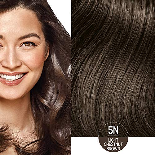 Naturtint Permanent Hair Color 5N Light Chestnut Brown (Pack of 1), Ammonia F...