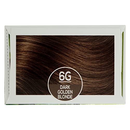 Naturtint Permanent Hair Color 6G Dark Golden Blonde (Pack of 1), Ammonia Fre...