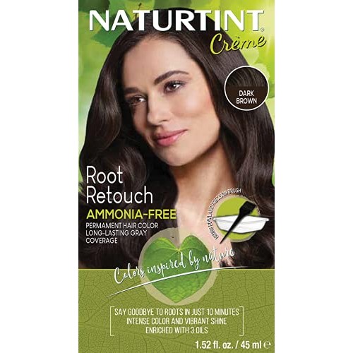 Naturtint Root Retouch Ammonia-Free Permanent Hair Color (Dark Brown)