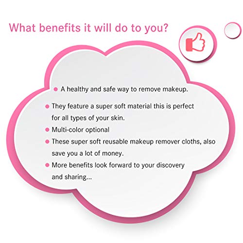 NATWAG | Reusable Update Makeup Remover Microfiber Cloth for Sensitive Skin |...