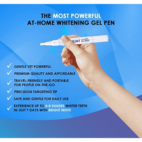Teeth Whitening Pen (2 Pens), 35% Carbamide Peroxide, Fast Result, Painless a...