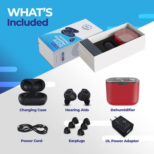 NAVASSU Advanced Hearing Aids for Seniors | Hearing Aid Amplifier with Portab...