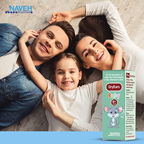 NAVEH PHARMA Dry Ears Baby - Swimmers Ear Drops Spray - Ear Drying Drops for ...