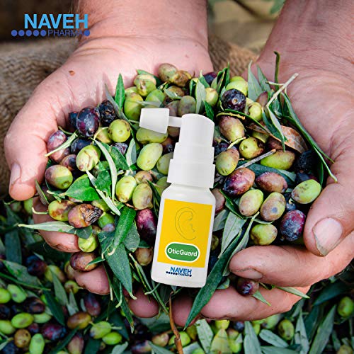 NAVEH PHARMA Otic Guard Natural Ear Wax Removal Spray – Herbal-Oil Blend for ...