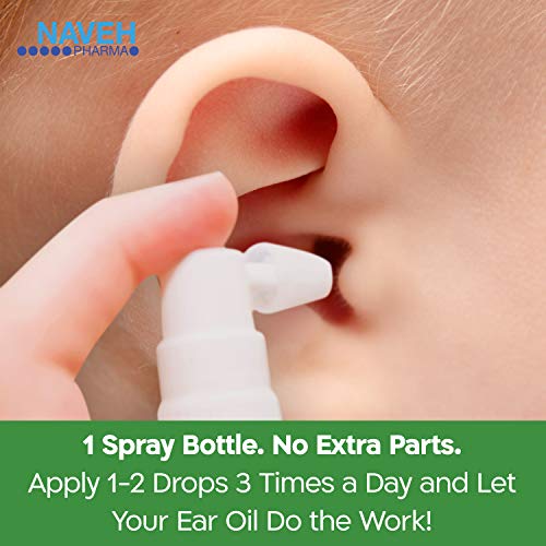 NAVEH PHARMA Otic Guard Natural Ear Wax Removal Spray – Herbal-Oil Blend for ...