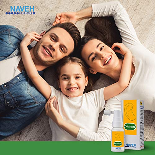 NAVEH PHARMA Otic Guard Natural Ear Wax Removal Spray – Herbal-Oil Blend for ...