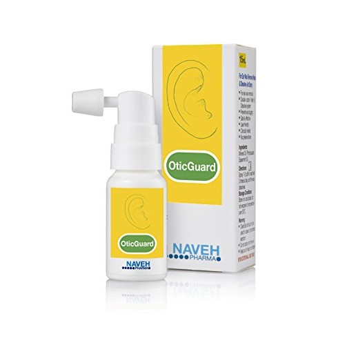 NAVEH PHARMA Otic Guard Natural Ear Wax Removal Spray – Herbal-Oil Blend for ...