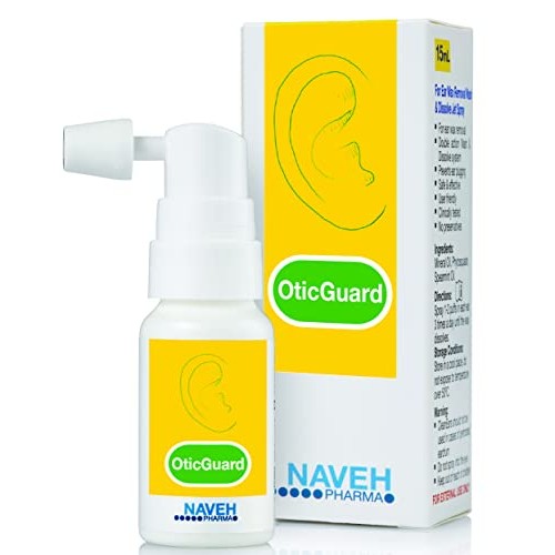 NAVEH PHARMA Otic Guard Natural Ear Wax Removal Spray – Herbal-Oil Blend for ...