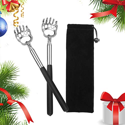 【Upgrade】2 Pack Bear Claw Back Scratcher - Portable Telescoping Backscratch...