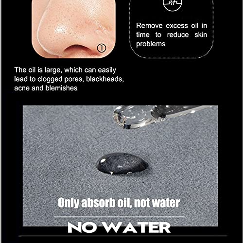 3 Packs Of 80 Pieces Of Portable Unisex Facial Oil-absorbing Paper, Oil Contr...