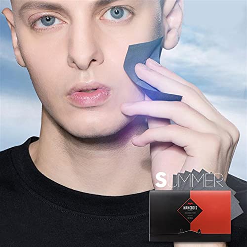 3 Packs Of 80 Pieces Of Portable Unisex Facial Oil-absorbing Paper, Oil Contr...