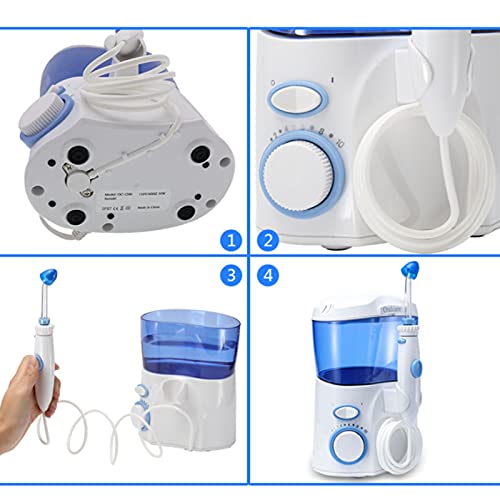 NC123 Oral Hygiene Accessories Standard Water Hose Plastic Handle for Waterpi...