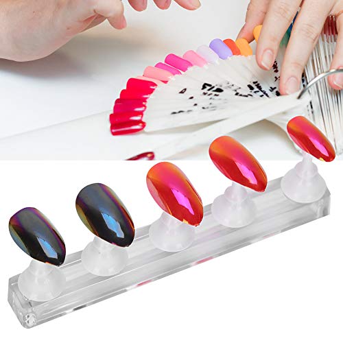 NCONCO Nail Tip Stand Magnetic Nail Practice Holder For Nail Art Display Magn...