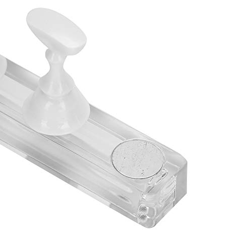 NCONCO Nail Tip Stand Magnetic Nail Practice Holder For Nail Art Display Magn...