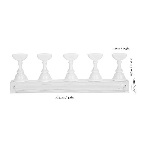 NCONCO Nail Tip Stand Magnetic Nail Practice Holder For Nail Art Display Magn...