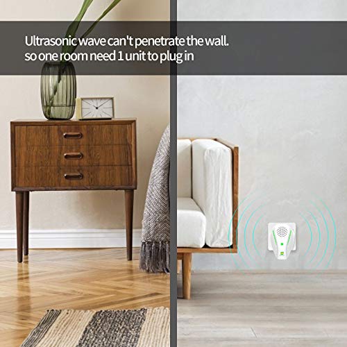 Neatmaster Ultrasonic Pest Repeller Electronic Plug in Indoor Pest Repellent,...