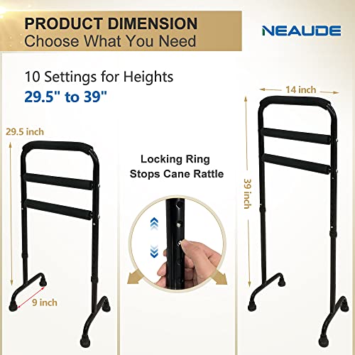 Stand Assist Walking Cane for Men Women Canes with Quad Base Stair Lifts for ...