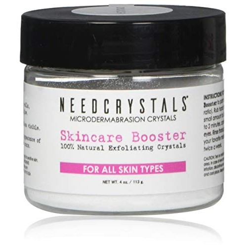 NeedCrystals Microdermabrasion Crystals 4 oz. / 113 gr. DIY Facial Scrub. Nat...