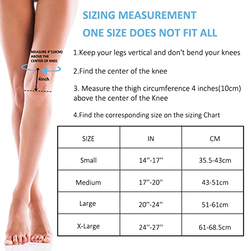 NEENCA Knee Brace with Side Stabilizers & Patella Gel Pads, Adjustable Compre...