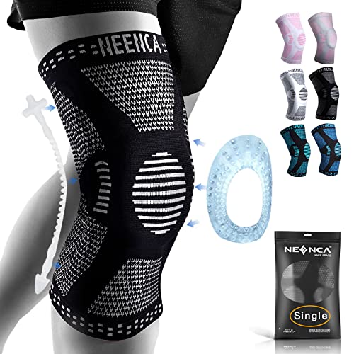 NEENCA Professional Knee Brace,Knee Compression Sleeve Support for Men Women ...