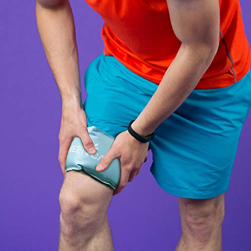 NEENCA Reusable Ice Pack(3 Packs of 4*9 Inches), Soft Touch Gel Packs for Hot...