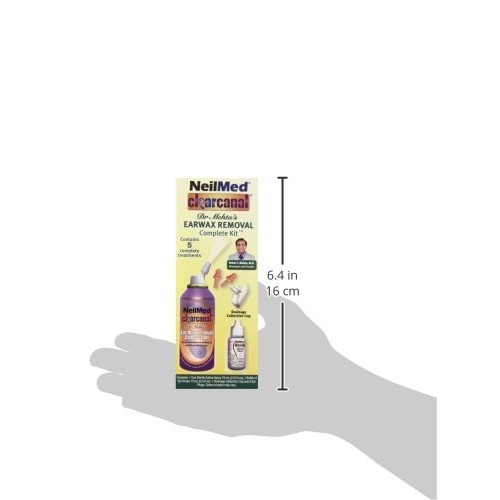 NeilMed Clearcanal Ear Wax Removal Complete Kit 2.5oz (75mL)