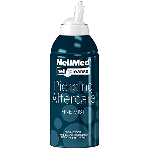 NeilMed NeilCleanse Piercing Aftercare, Fine Mist 177mL