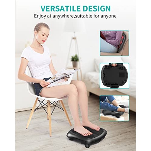Nekteck Foot Massager with Heat, Shiatsu Heated Electric Kneading Foot Massag...